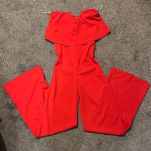 *DONATED* Lulus Red Jumpsuit